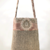 Hummingbird Handbag Pink Velvet back - Julie London Design