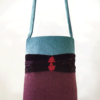 Hummingbird Handbag Velvet Toggle front - Julie London Design