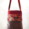 Hummingbird Handbag Velvet Rose front - Julie London Design