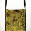 Courier Pigeon Satchel Bag Velvet Gold Star back - Julie London Design