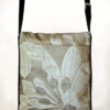 Courier Pigeon Satchel Bag Velvet Flower back - julie London Design