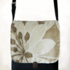 Courier Pigeon Satchel Bag Velvet Flower front - julie London Design