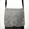 Courier Pigeon Satchel Bag Grey Spot front - Julie London Design