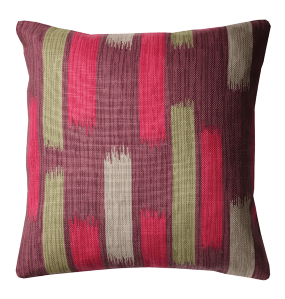 Retro 50's Style Brush Pattern Cushion back - Julie london