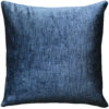 Midnight Blue Soft Velvet Cushion back - Julie London