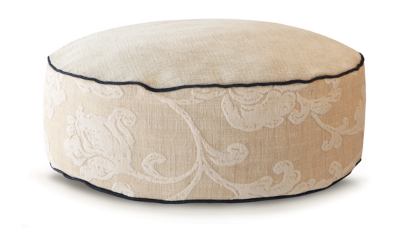 High Dog Bed Small Velvet Cream. - Julie London Design Australia