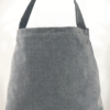 Mother Hen Large Tote Bag Embossed Black Velvet back - Julie London Design