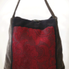 Mother Hen Large Tote Bag Rich Red front - Julie London design