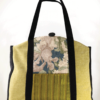 Butterfly handbag – olive blue lemon front - Julie London Design